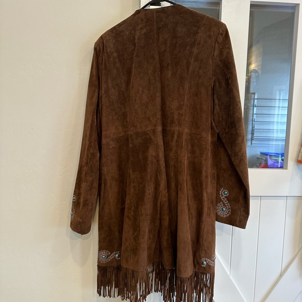 Leather jacket . Scully women’s leather jacket . Size XXL never ever worn . - Picture 8 of 9